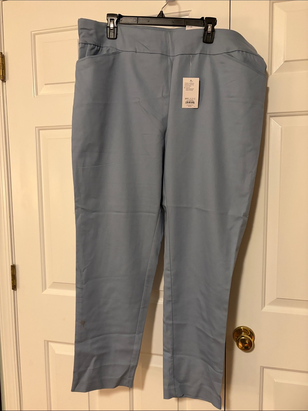 NWT, Croft & Barrow stretchy pants. Size 18W Long.